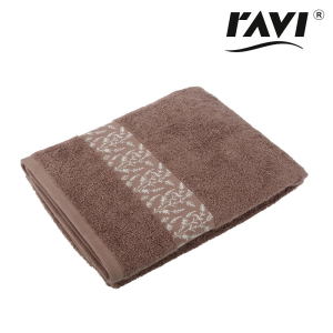 Ręcznik kąpielowy CANBERRA 70x140cm brązowy RAVI